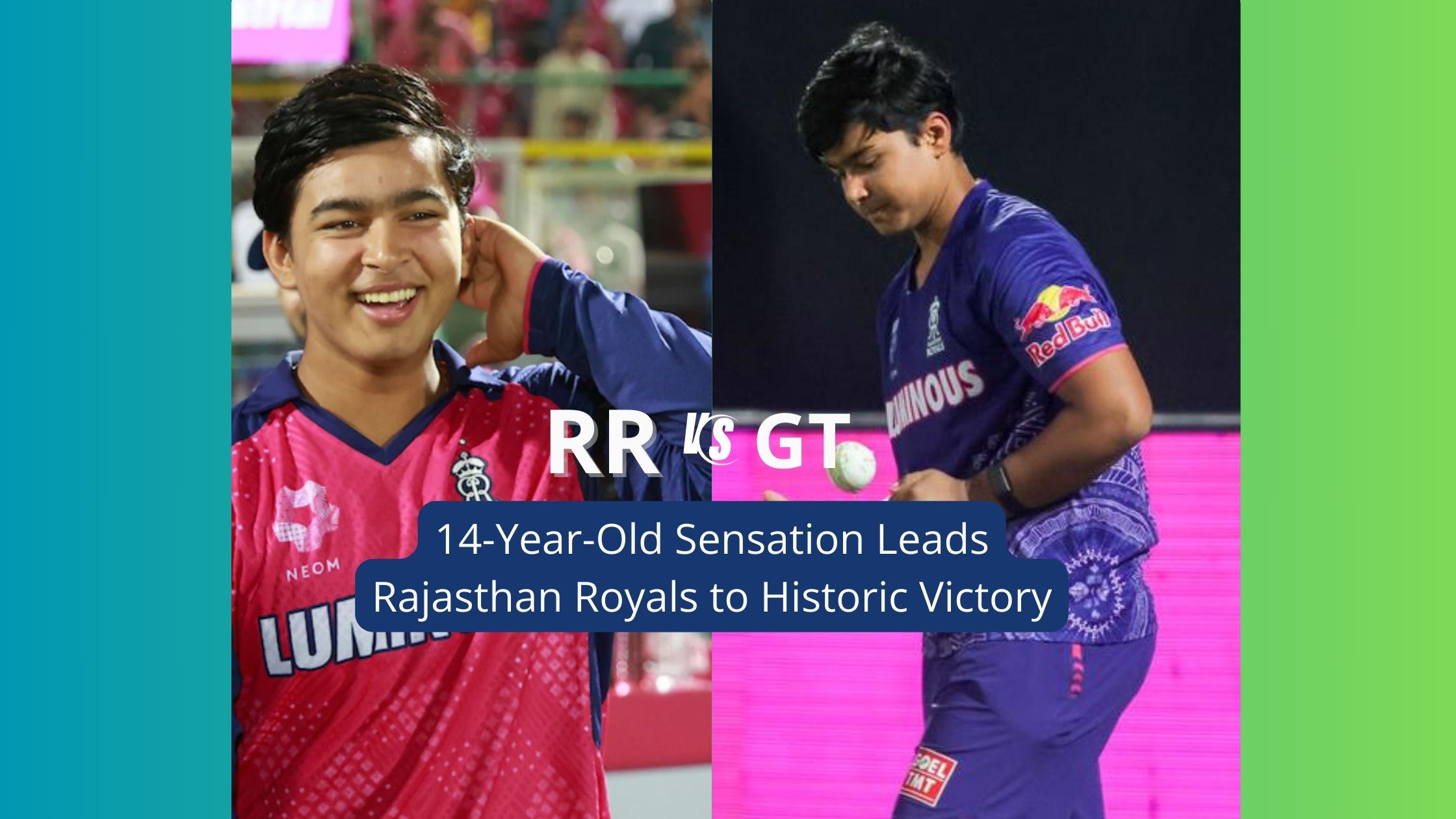 14-Year-Old Sensation Leads Rajasthan Royals to Historic Victory