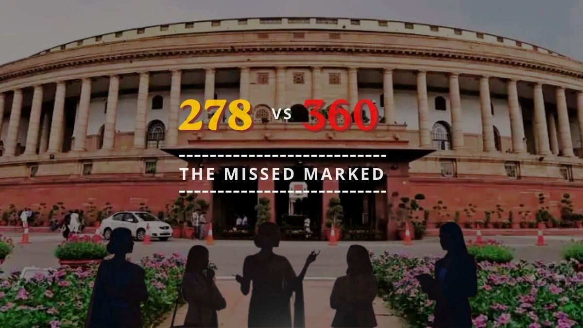 Women’s Reservation Bill fails in Lok Sabha with 278 vs 360 vote result